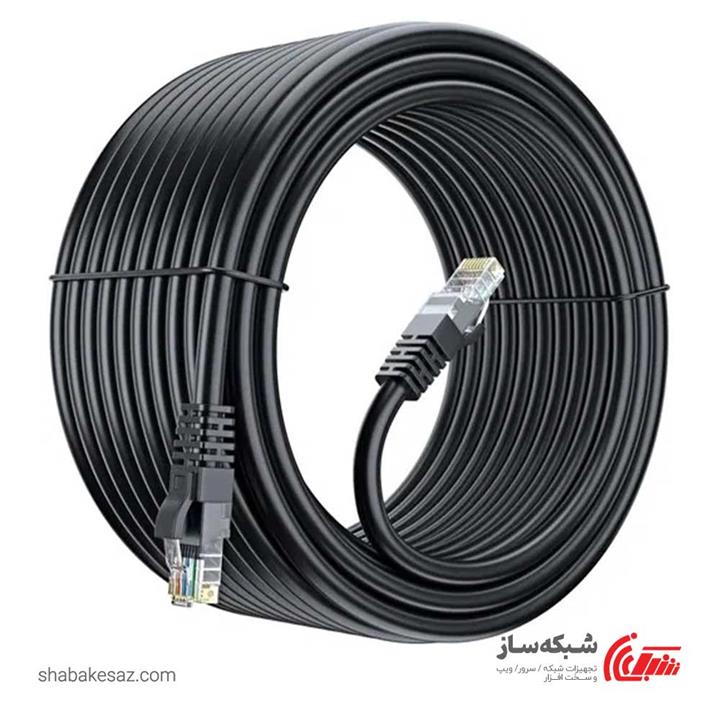 پچ کورد شیلد دار گیگافلکس Gigaflex Patch cord CAT6 SFTP طول 25 متر